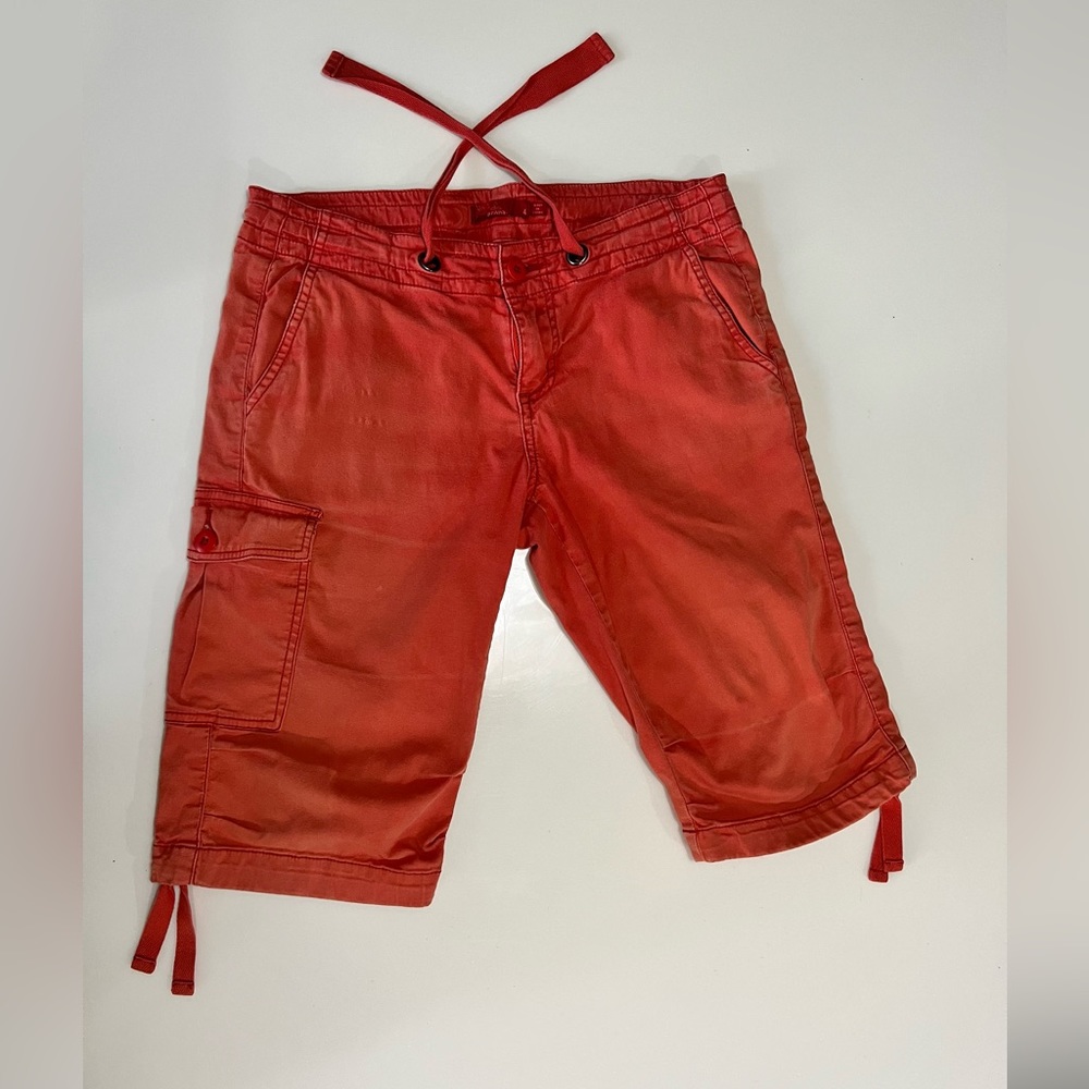 PRANA Women Short orange size 4 cargo